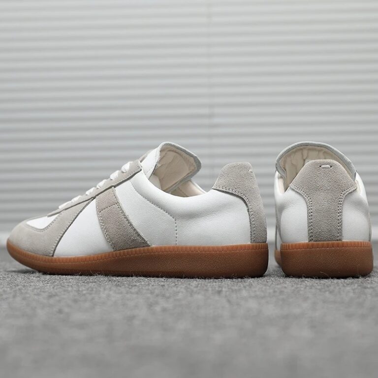 Spring Casual Men Shoes Designer Flats Breathable Lace-Up - Image 6